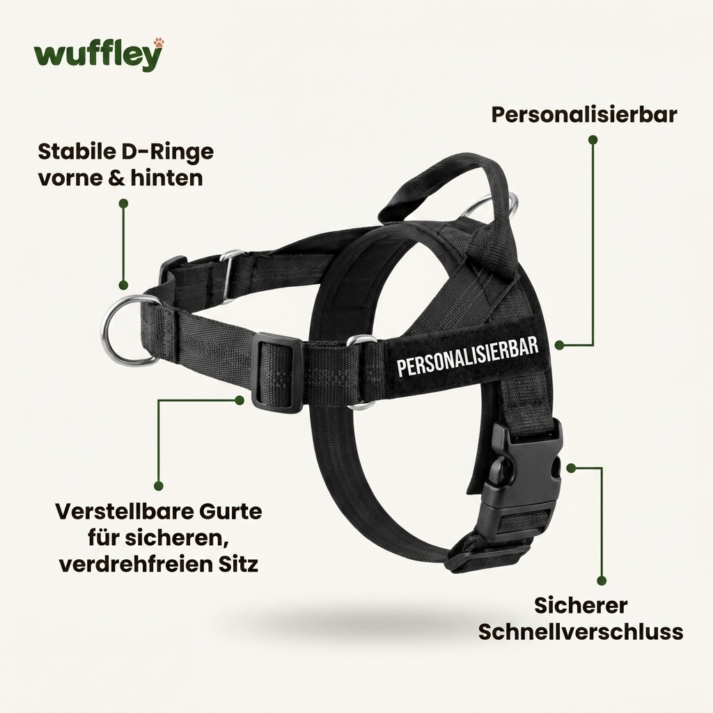 Wuffley No-Pull Geschirr
